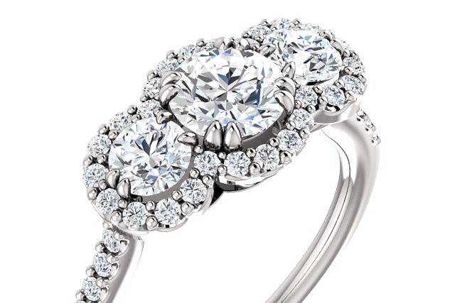 Three Stone Ring