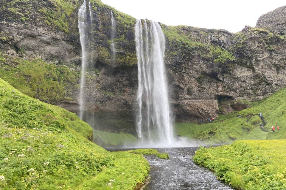 Waterfall in Iceland