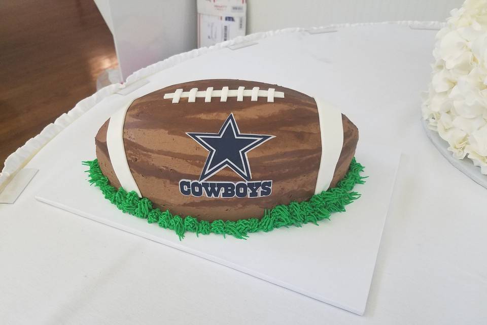 NFL grooms cake!