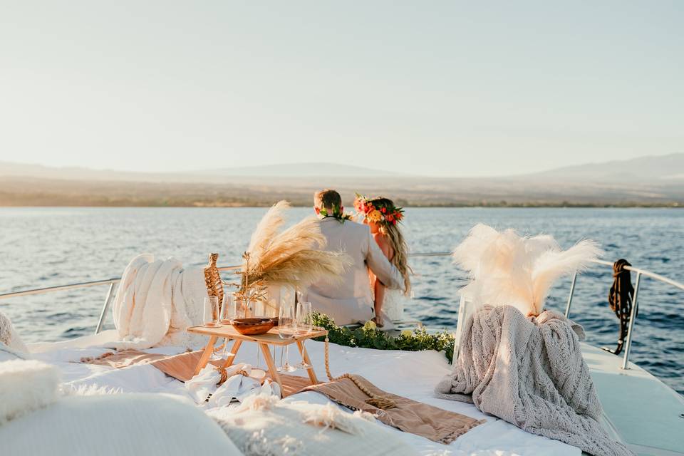 Married on a Boat