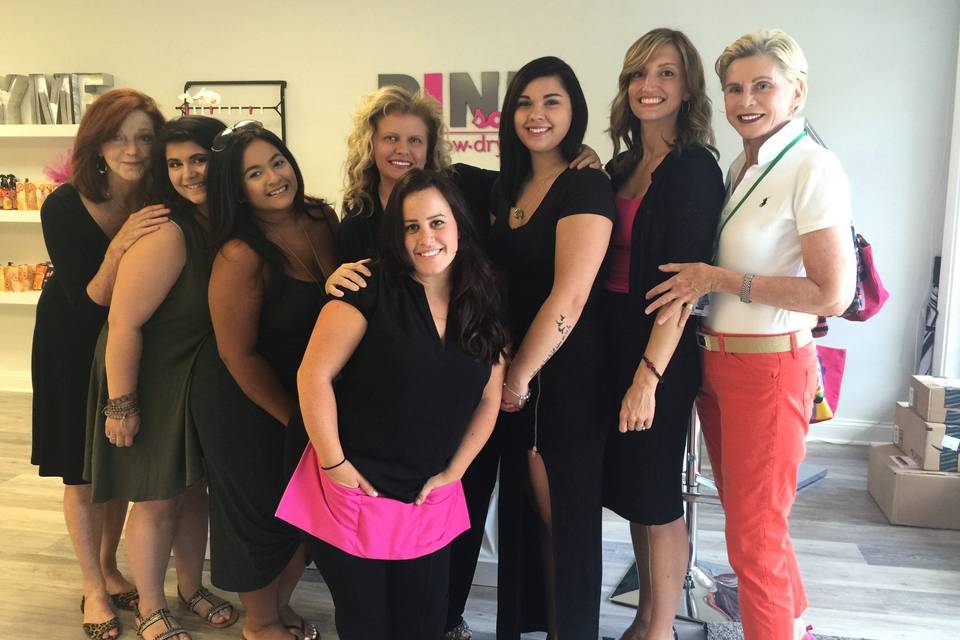 Pink Soda Blow Dry Bar