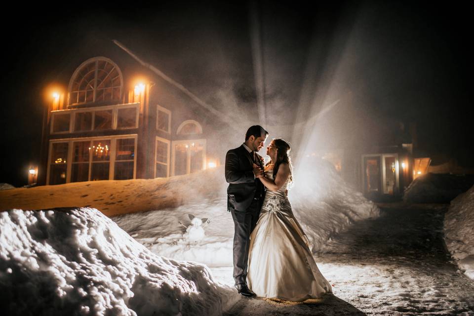 Snowy weddings