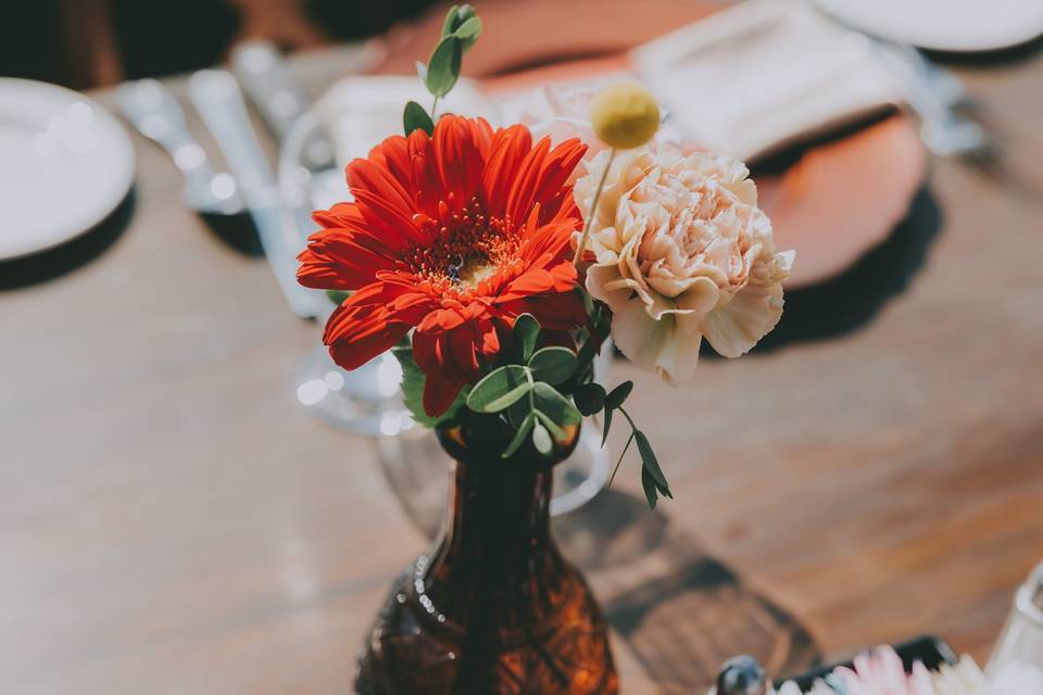 Aisle Decor with floral arch