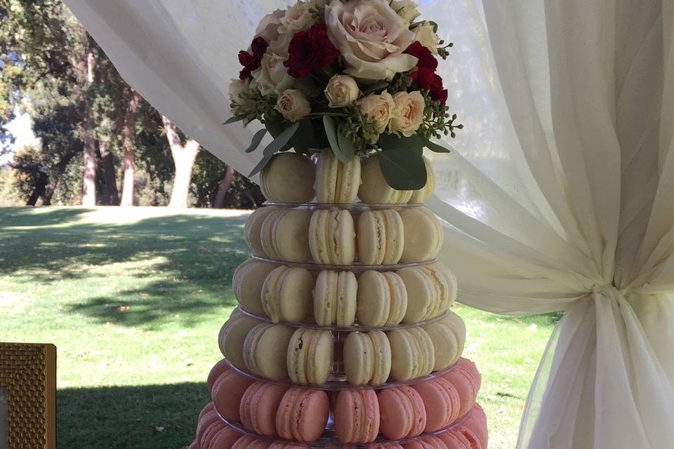 Macaroon display