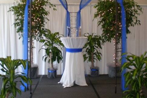 Wedding Gazebo rental from Poppyscott Events, Sioux City, IA