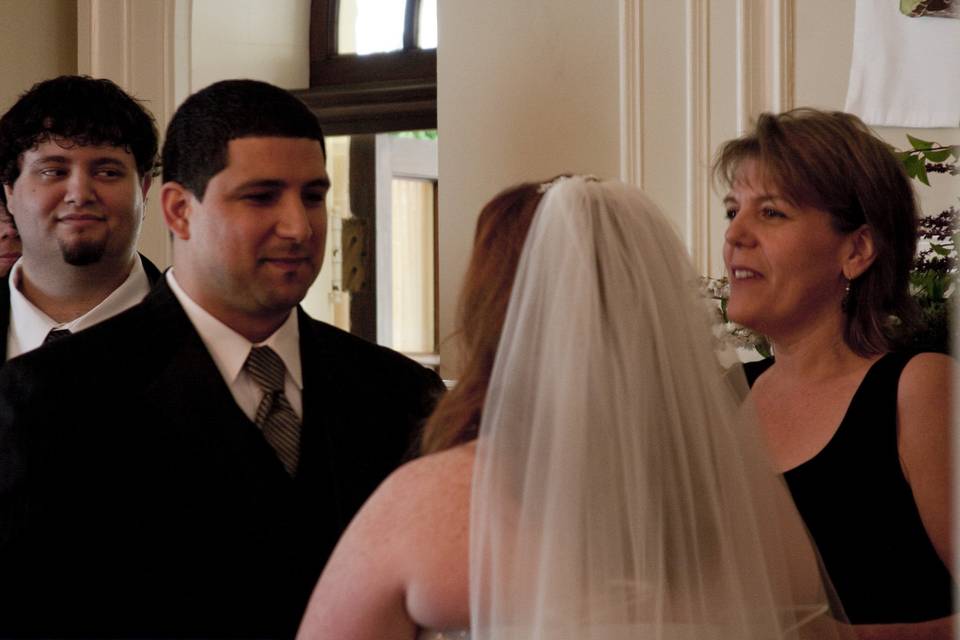 Indoor ceremony