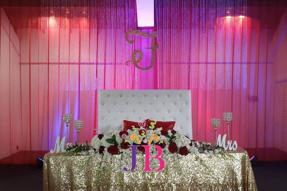 Head Table Decor