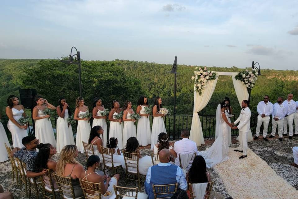 Ceremony at Casa de Campo