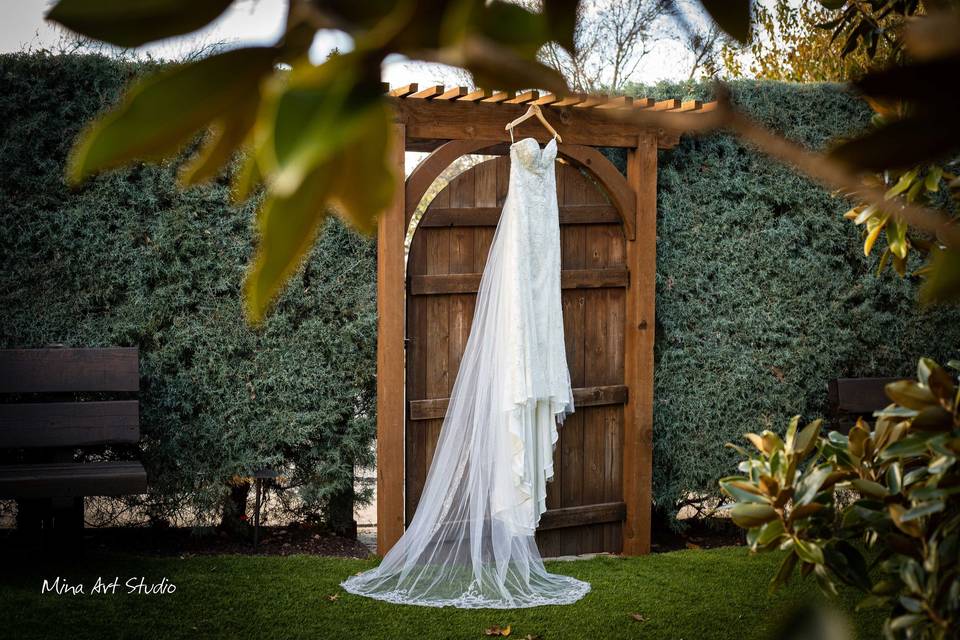 Beautiful bride dress