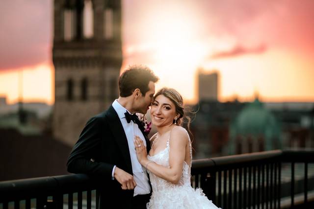 Bride and groom