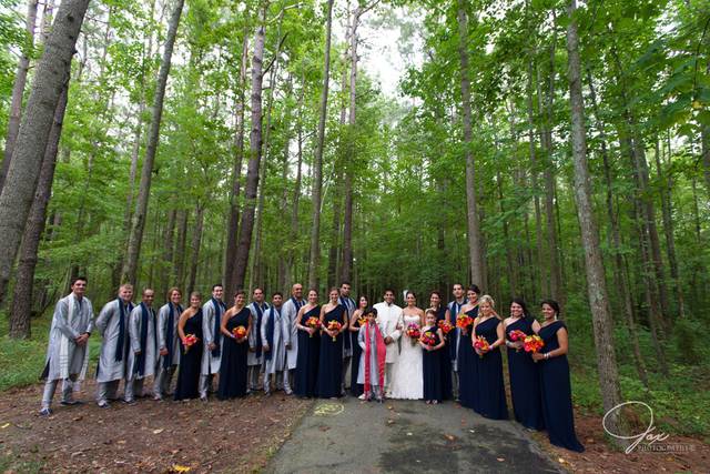 Wedding group photo
