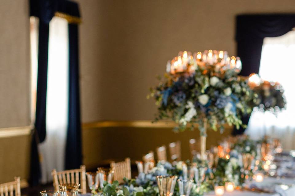 Ballroom lighting setting