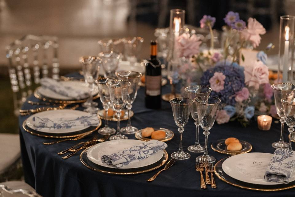 Outdoor Dinner setting