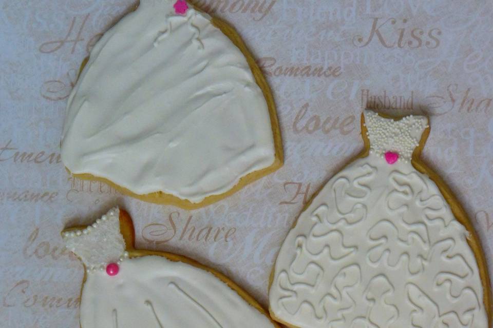 Bridal sugar cookies