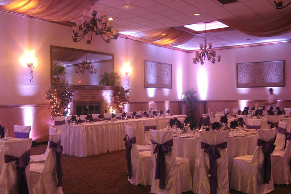 Reception set-up