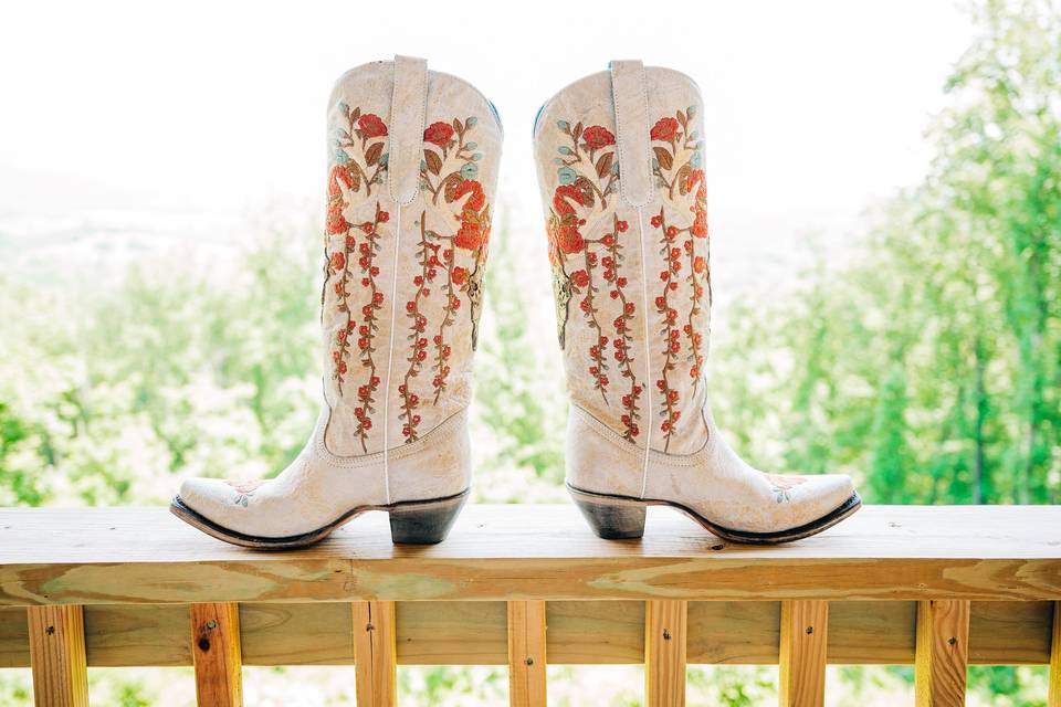 Details: Bride's Boots