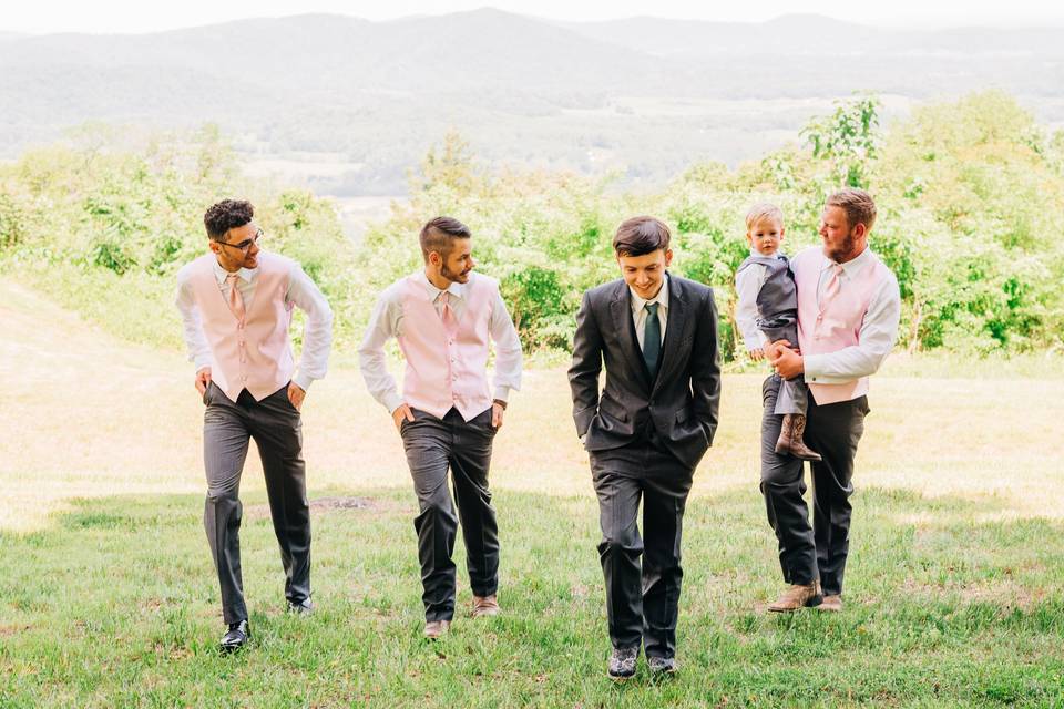 Groom and Groomsmen