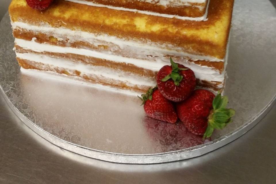 Strawberry cake