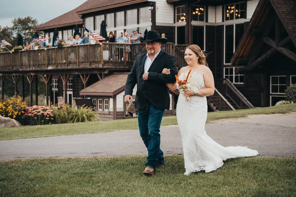 Pond on the green walk