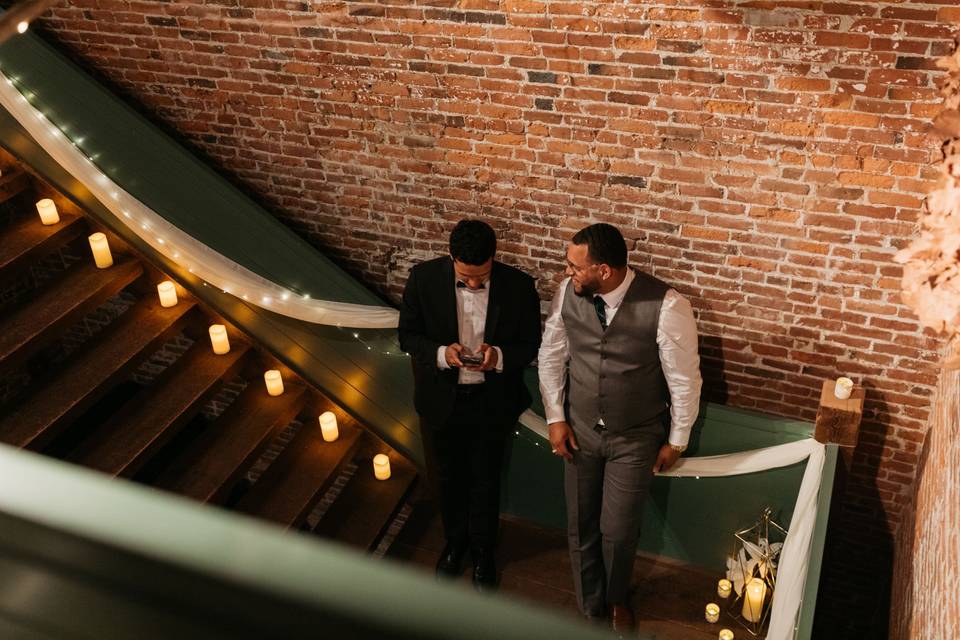 Steps to Carriage House venue