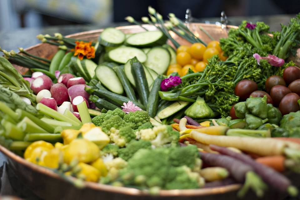 Vegetable Platter.