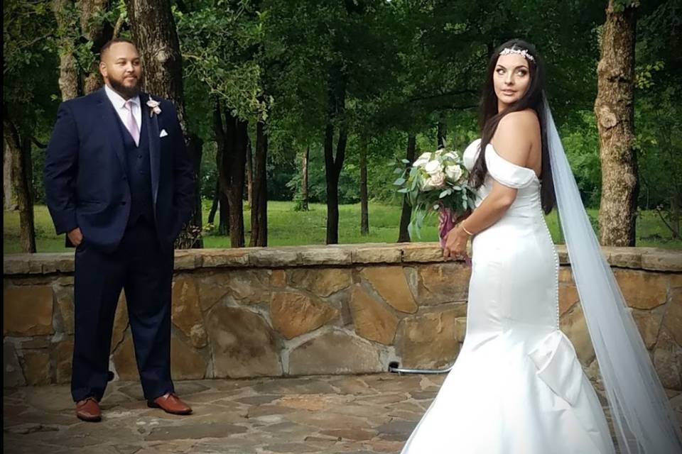 Covered Patio Wedding