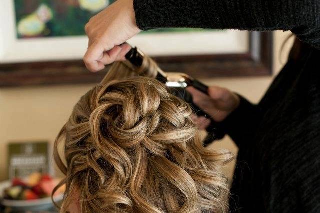 Bridal hair