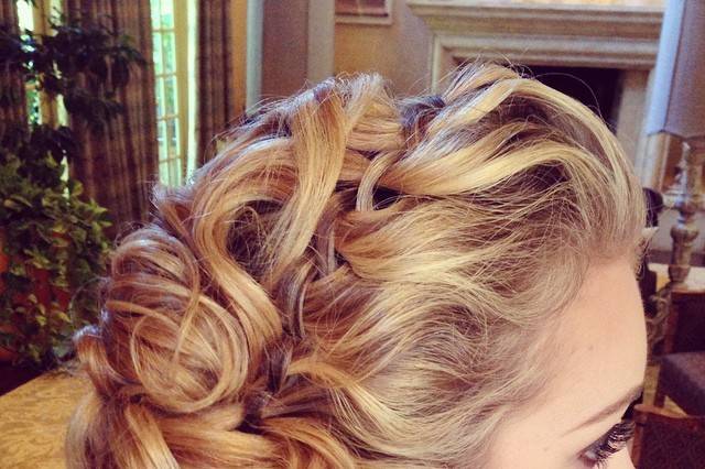 Los Angeles Bridal Hair