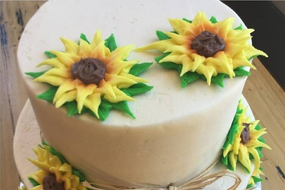 Rustic Sunflowers