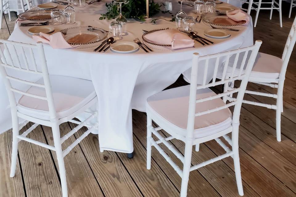 White table