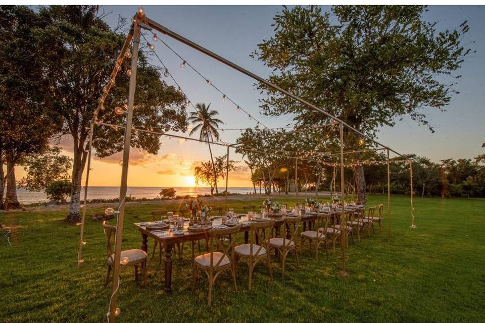 Boho ceremony