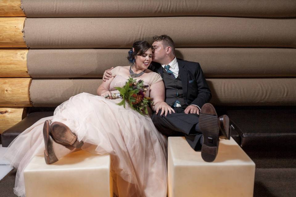 Bride and Groom Doug Fir