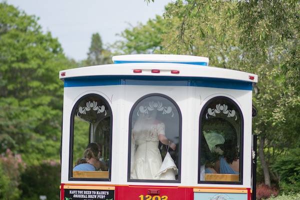 Trolley wedding