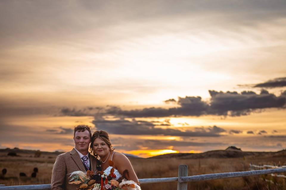 Mr & Mrs. Sunset Shoot - Hartmann Photography