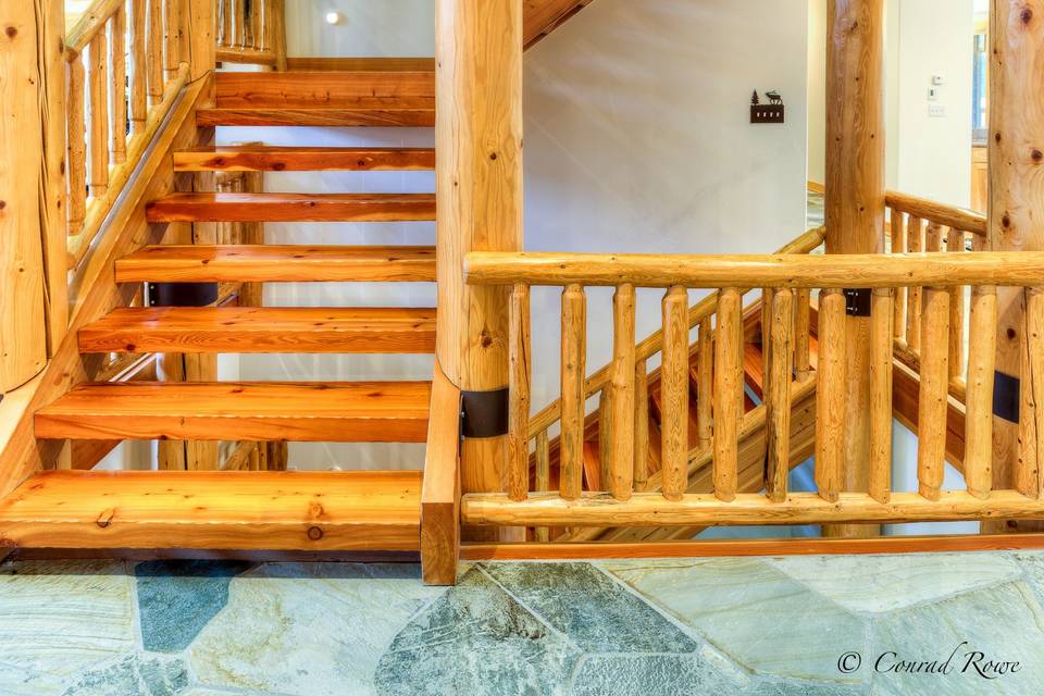 Log Staircase