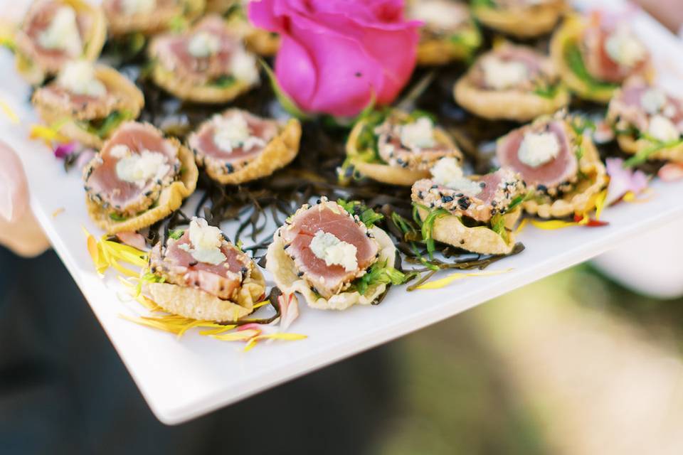 Ahi Tuna Crisps