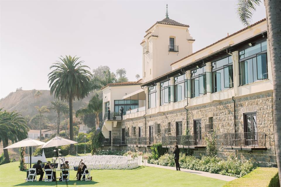 Lawn Ceremony