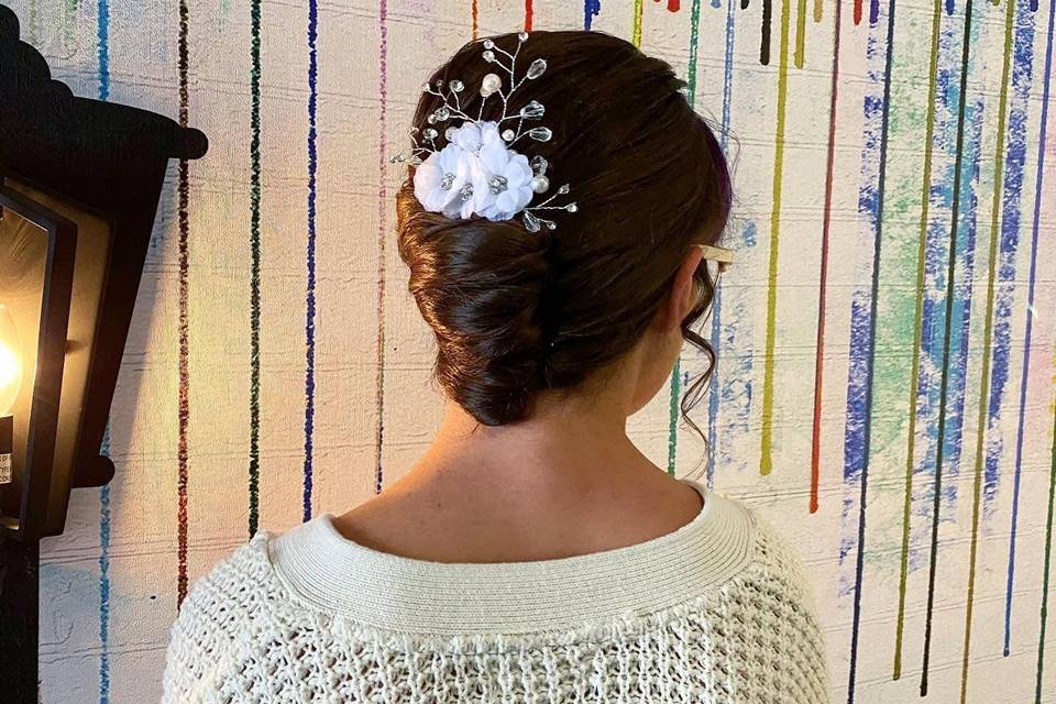 French Twist Updo