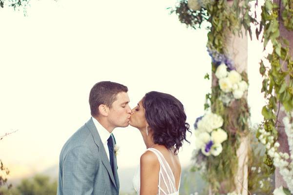 Wedding kiss