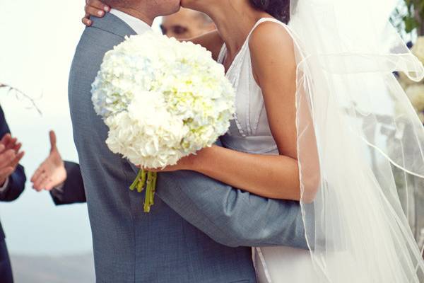 Wedding kiss