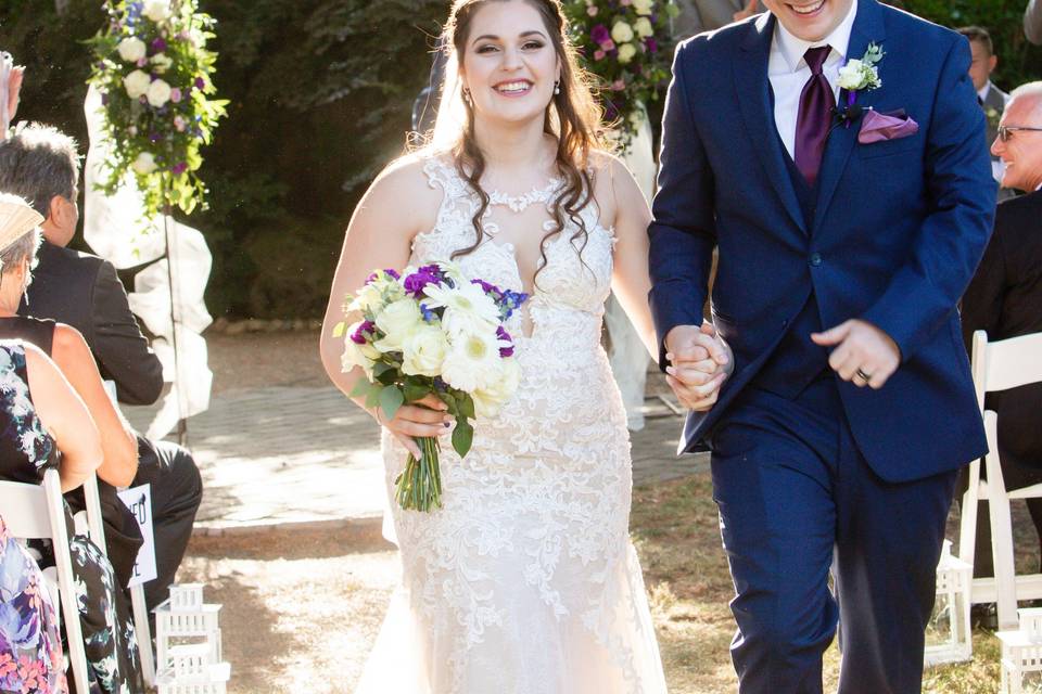 Son watches Mom get married