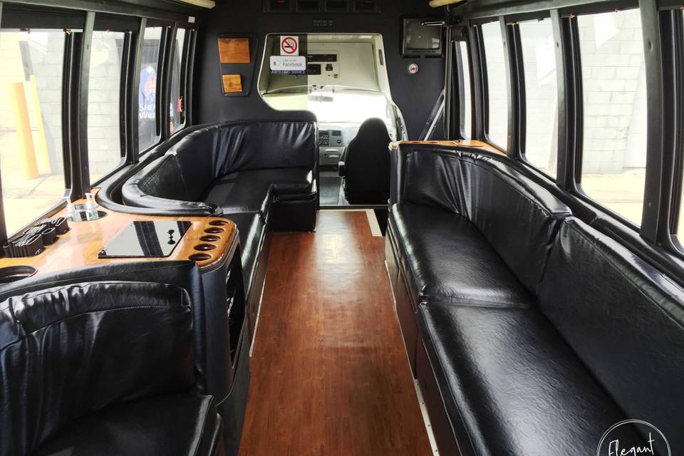 Big Party Bus Interior