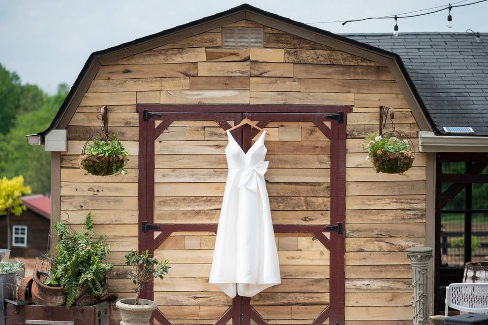 Gown on the Peacock House