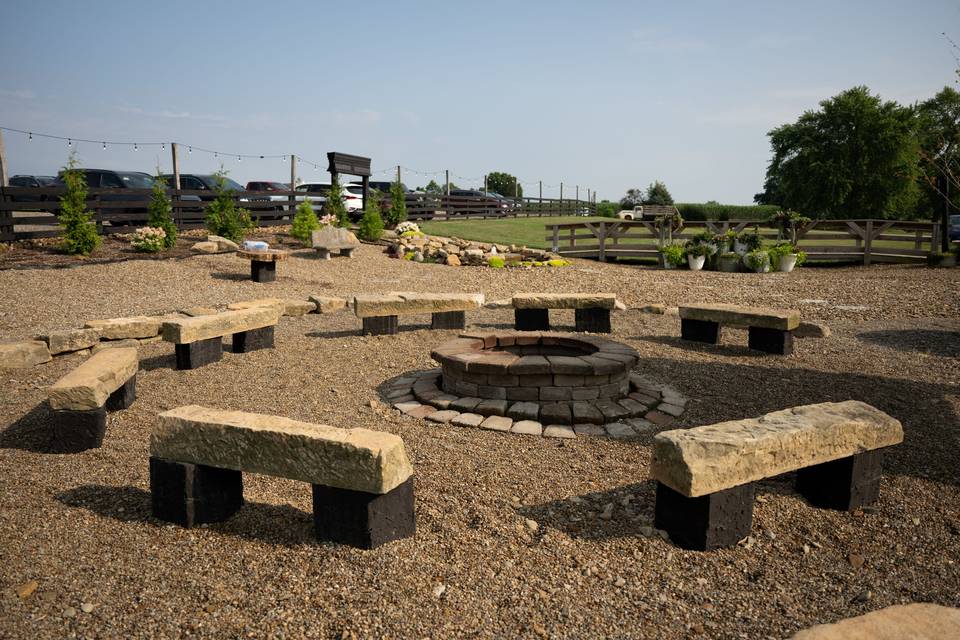 Firepit area