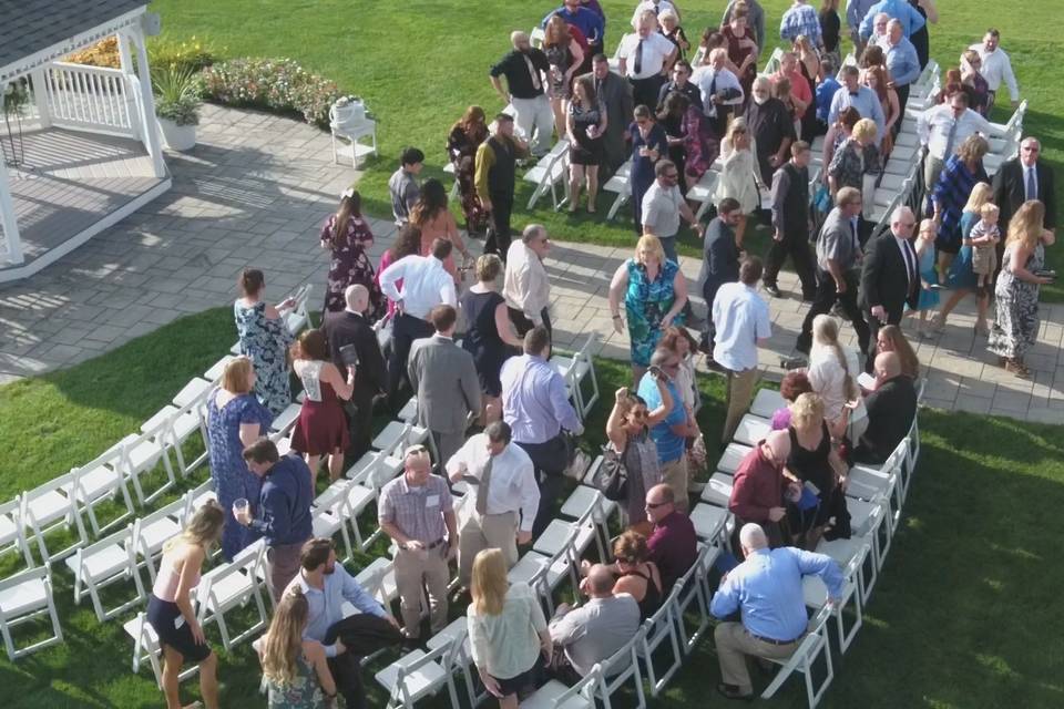 Outdoor ceremony