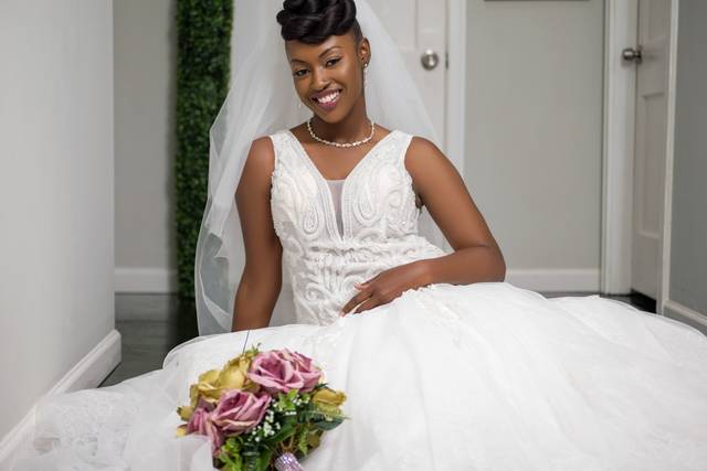 Stunning wedding dress