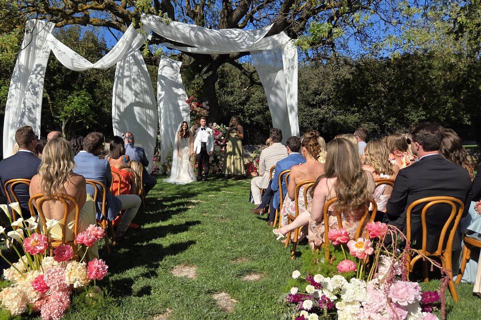 Outdoor ceremony