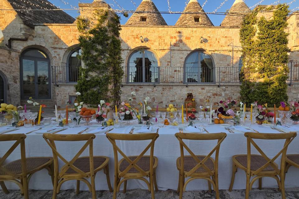 Champagne tower