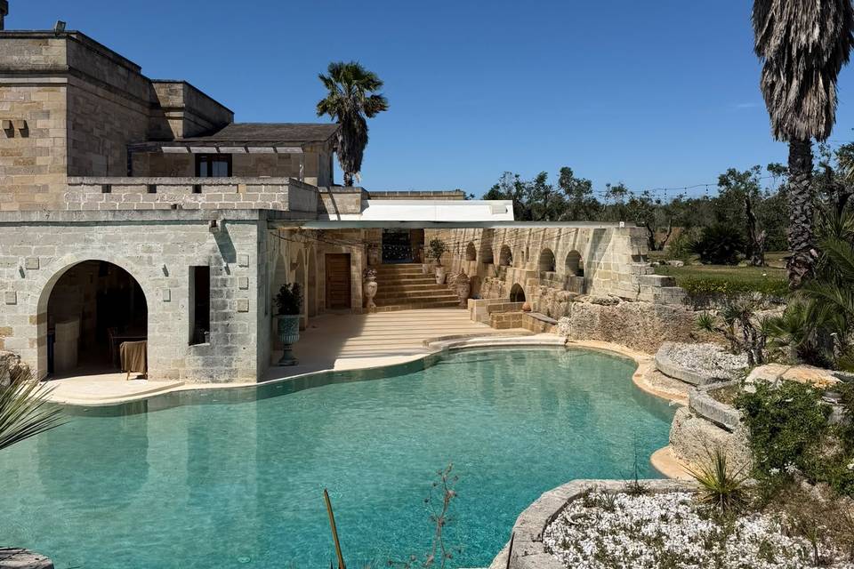 Tables and Masseria