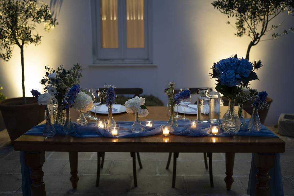 Bride and Groom's Table